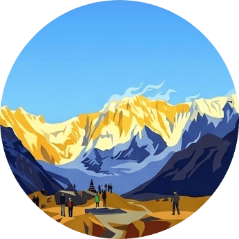 Trekking Nepal with Raju logo