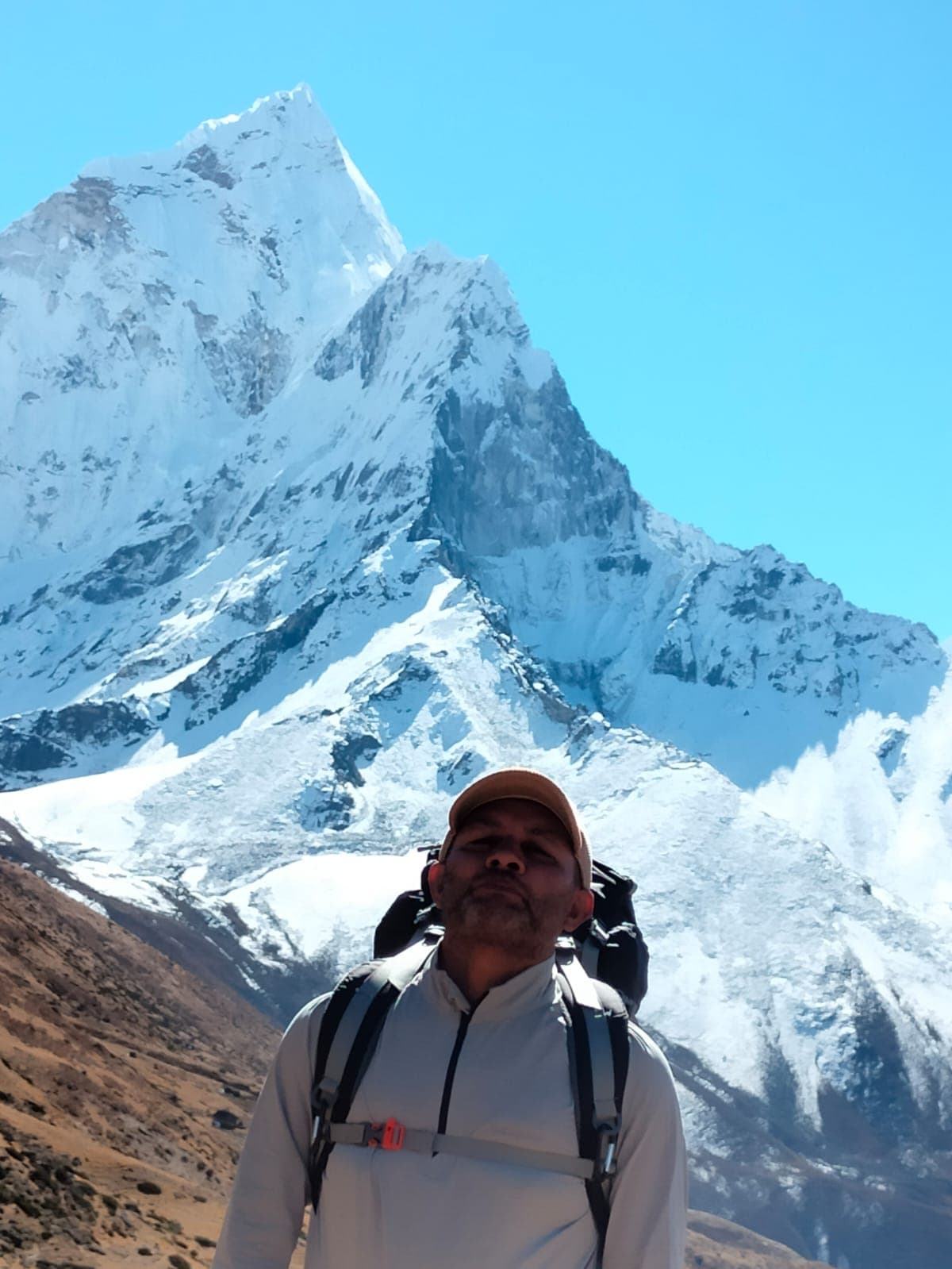Ama Dablam Base Camp & Gokyo Trek trail view in Everest