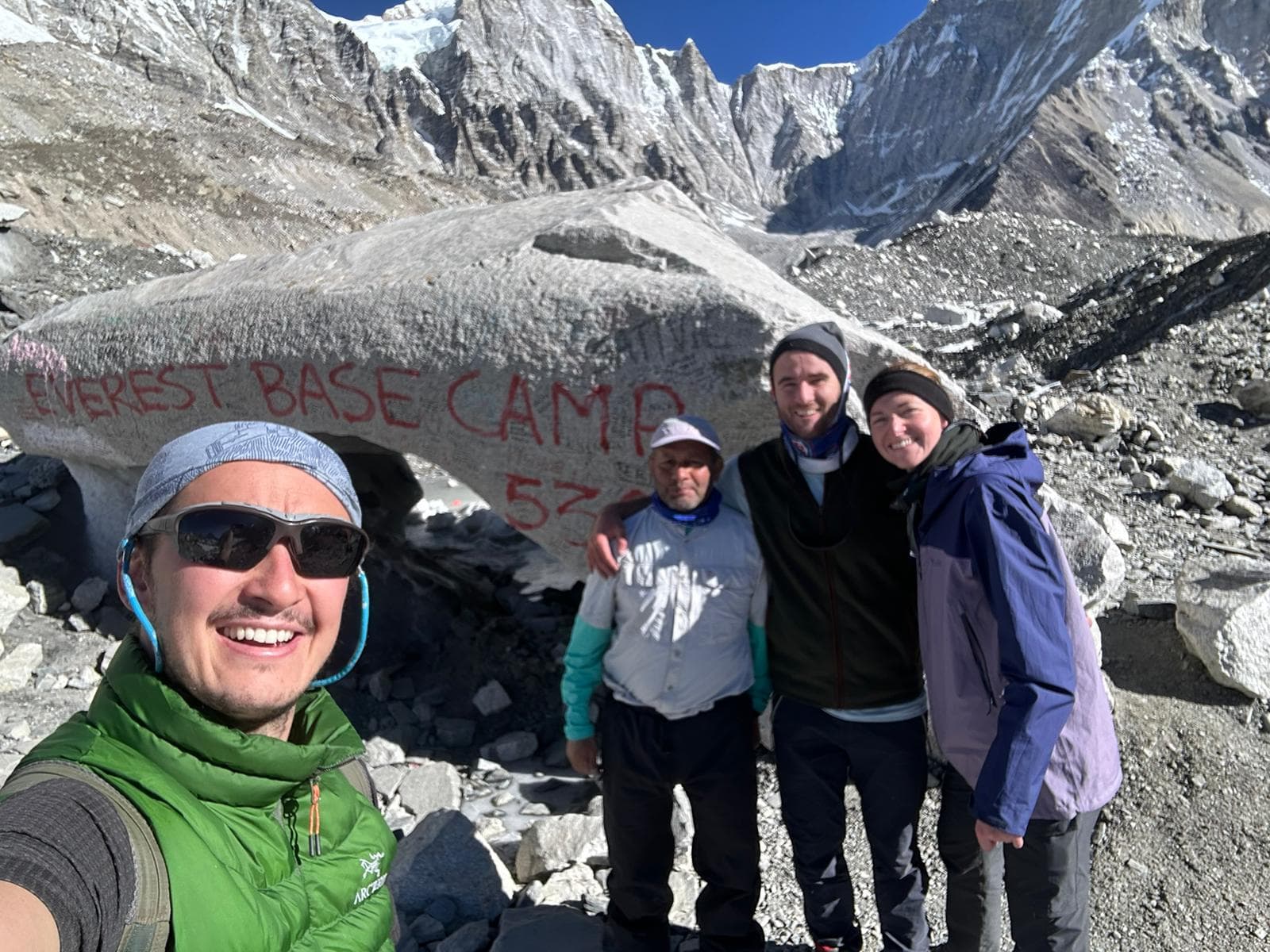 Gokyo, Cho La Pass & Everest Base Camp Trek trail view in Everest