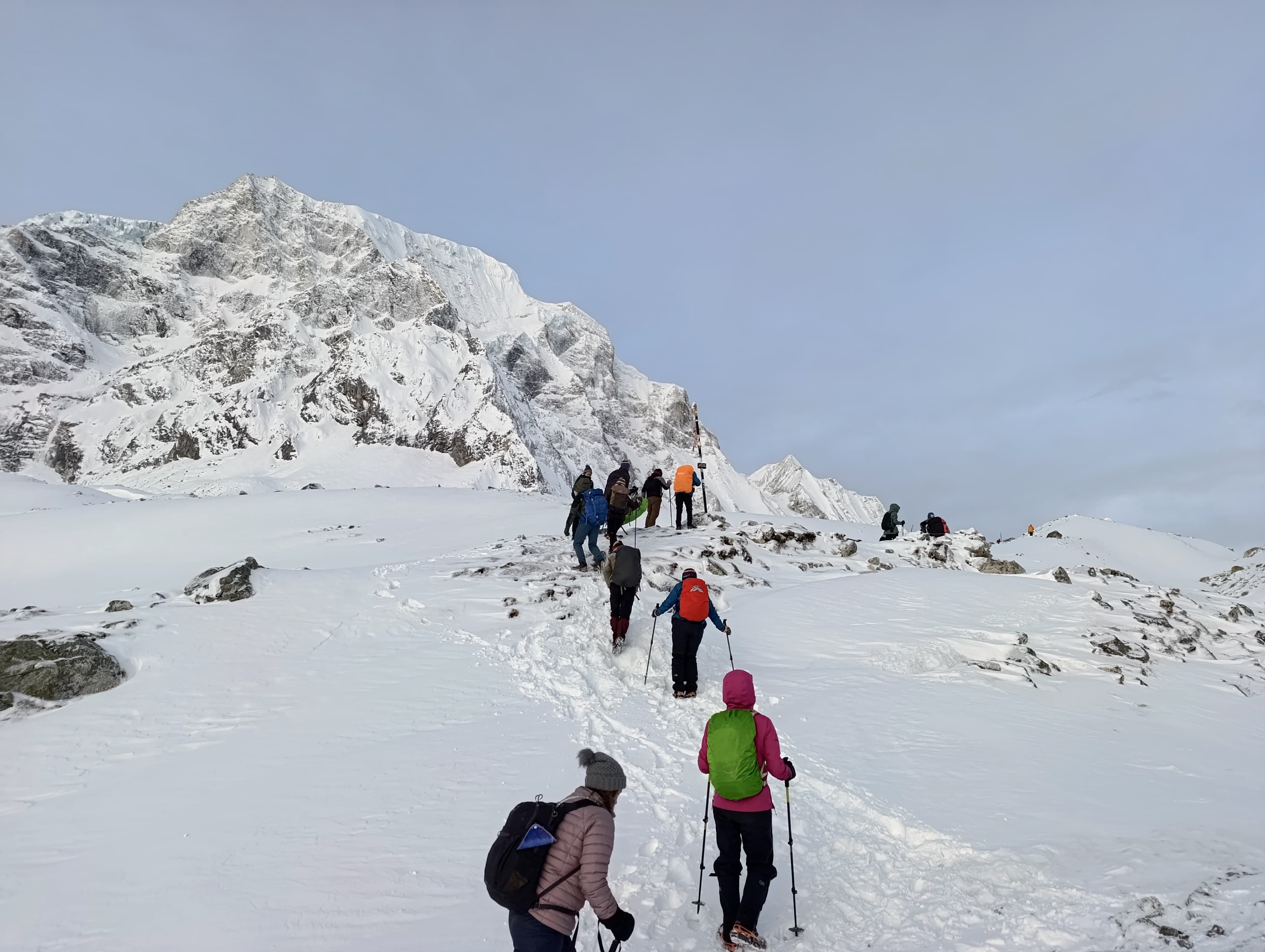 Manaslu Circuit Trek (16 days) trail view in Manaslu